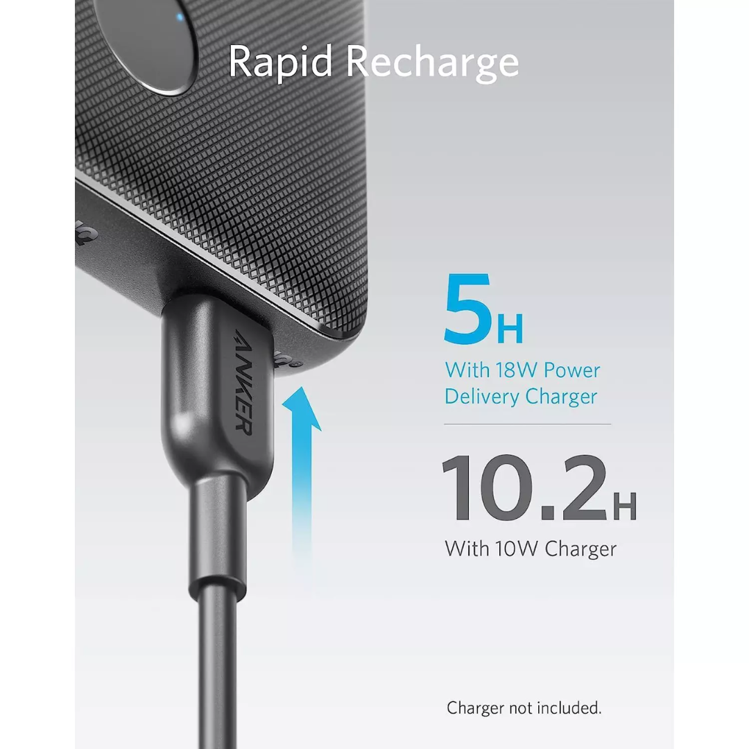 Anker 523 PowerCore 10000mAh Power Bank 10K