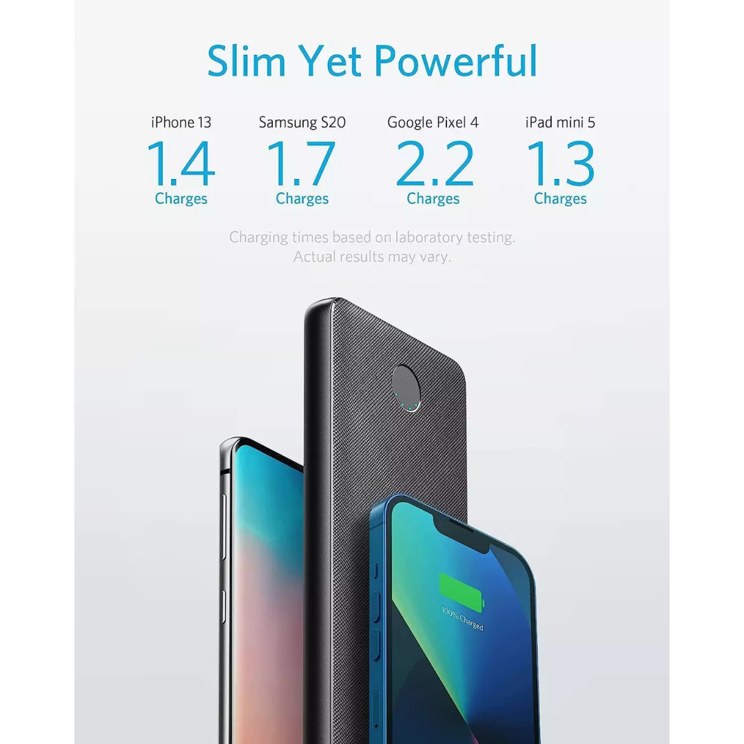 Anker 523 PowerCore 10000mAh Power Bank 10K
