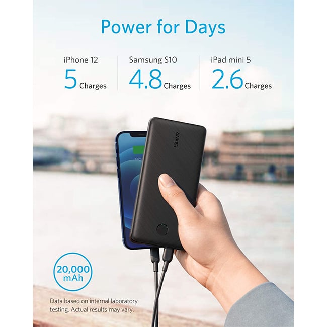 Anker PowerCore Essential 20W 20000mAh PD Power Bank
