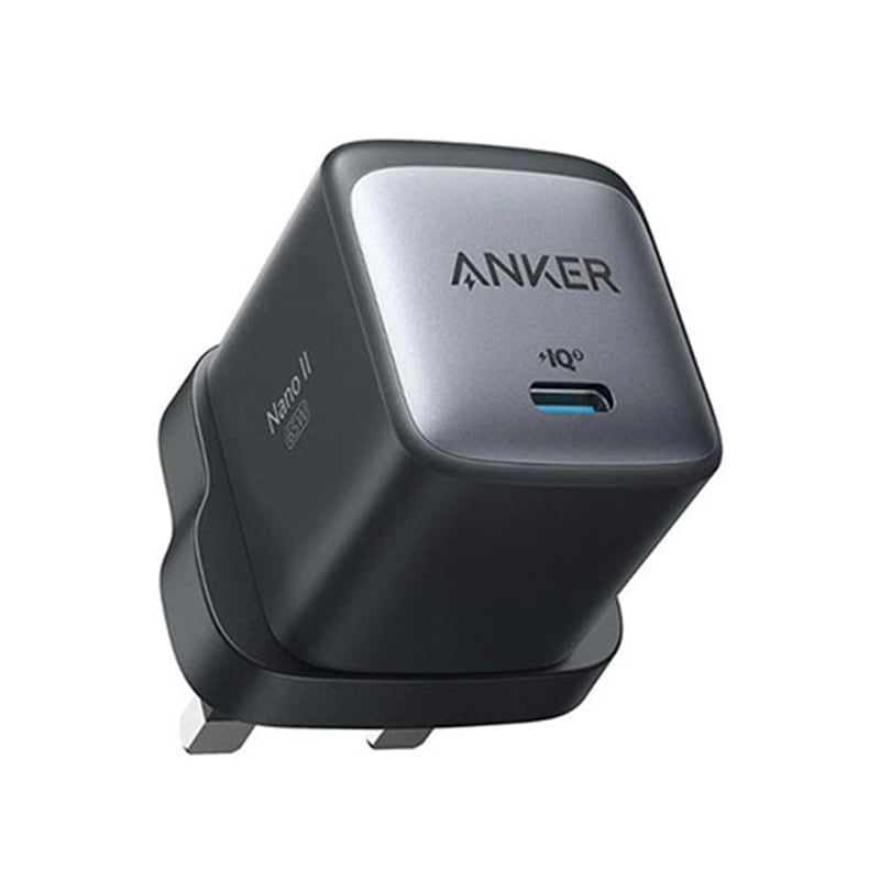 Anker Nano II 65W GaN II PPS 3 Pin Fast Charger Adapter