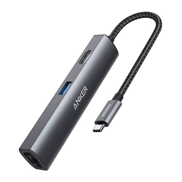 Anker PowerExpand+ 5-in-1 USB-C Ethernet Hub Adapter