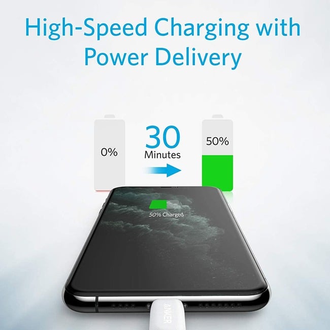 Anker PowerLine III 3ft USB-C to Lightning Cable