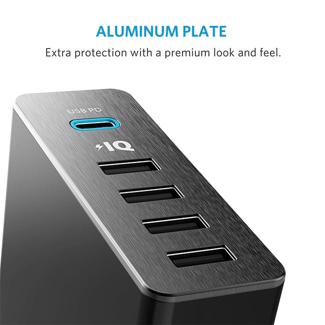 Anker PowerPort+ 5 Port Type-C Charging Hub