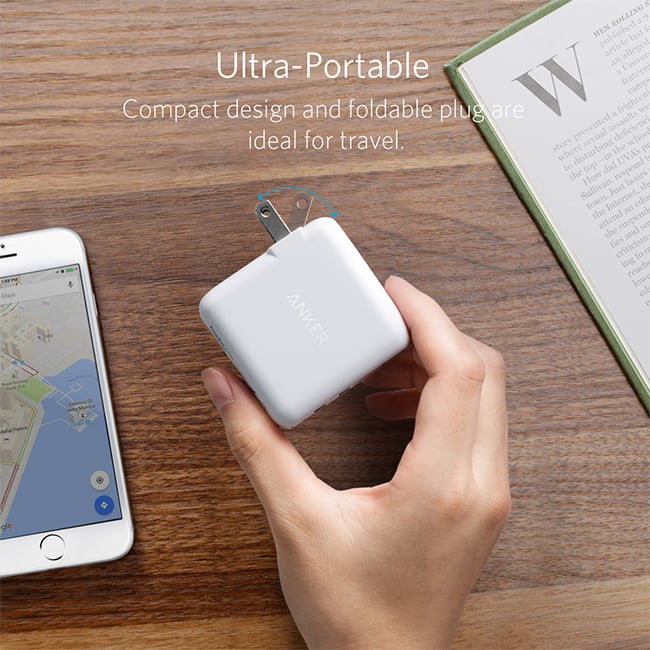 Anker PowerPort Elite 2 24W Dual Port Wall Charger