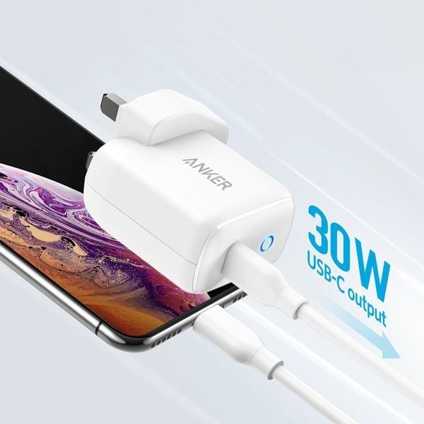 Anker PowerPort III Mini 30W Power IQ 3.0 USB Type-C Charger
