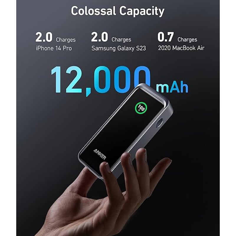 Anker A1335 Prime 130W 12000mAh Laptop Charging Power Bank