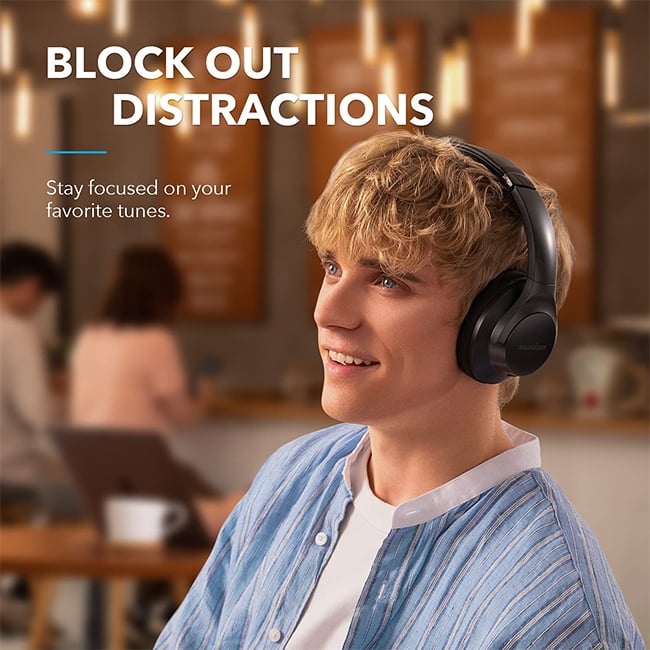 Anker SoundCore Life Q20+ Active Noise Cancelling Headphones
