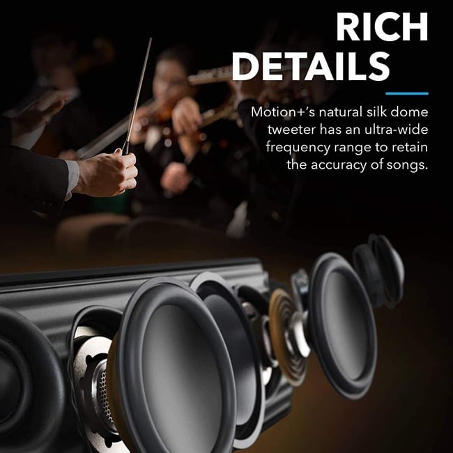 Anker Soundcore Motion+ Portable Bluetooth Speaker