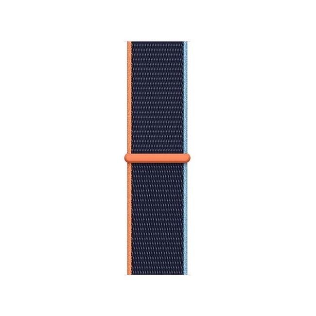 Apple Watch SE 44MM Silver Aluminum GPS + Cellular - Deep Navy Sport Loop