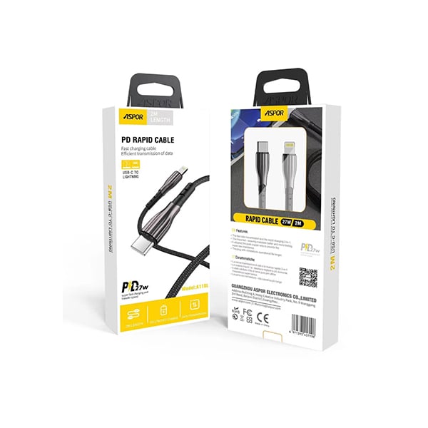 Aspor A110L USB-C To Lightning Quick Charger