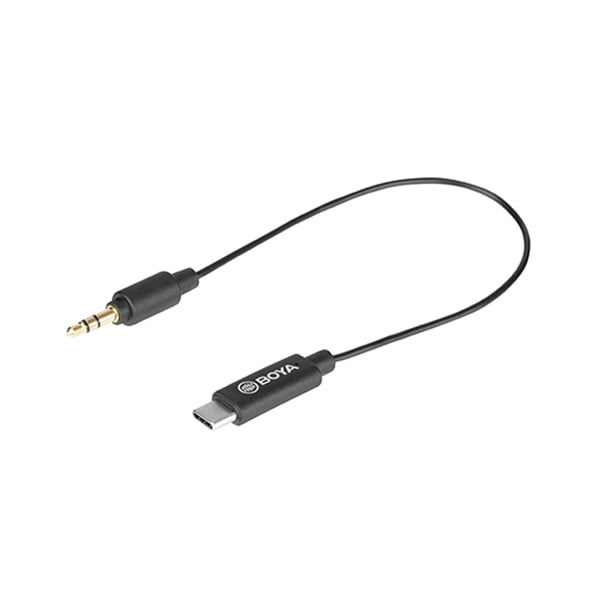 BOYA BY-K2 3.5mm TRS Male to Type-C Male Audio Cable