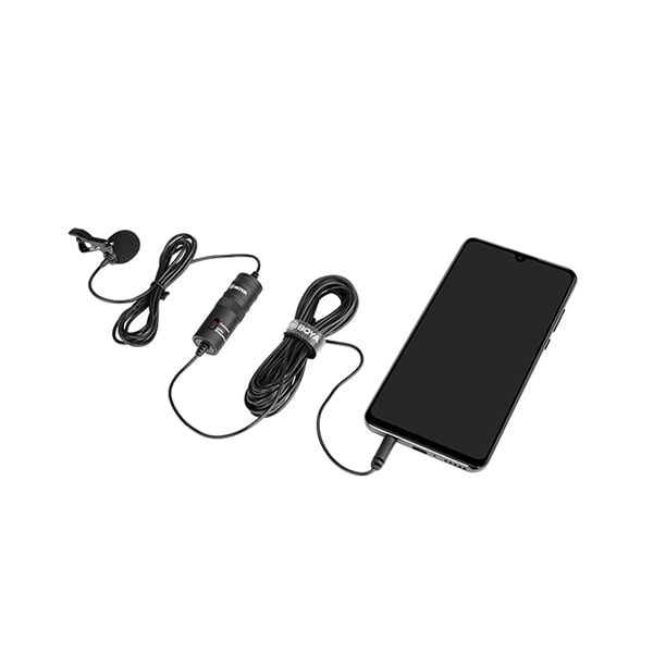 BOYA BY-M1 3.5mm Jack Omni Directional Lavalier Microphone