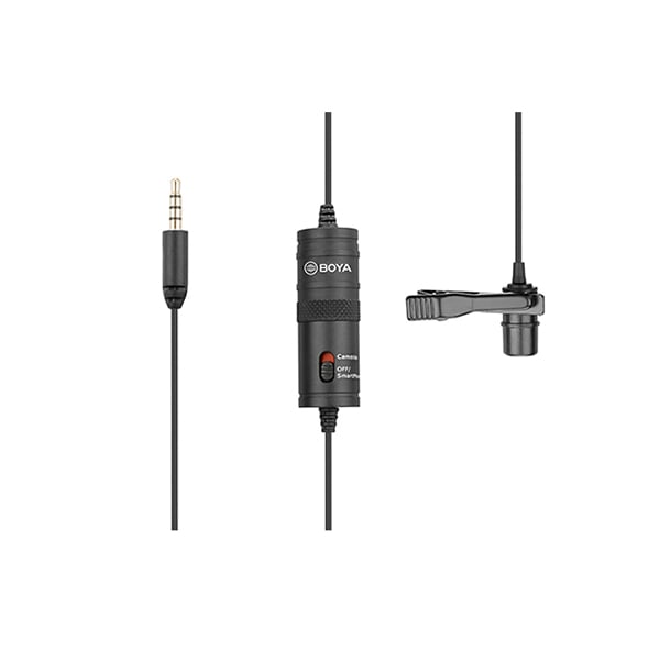 BOYA BY-M1 3.5mm Jack Omni Directional Lavalier Microphone