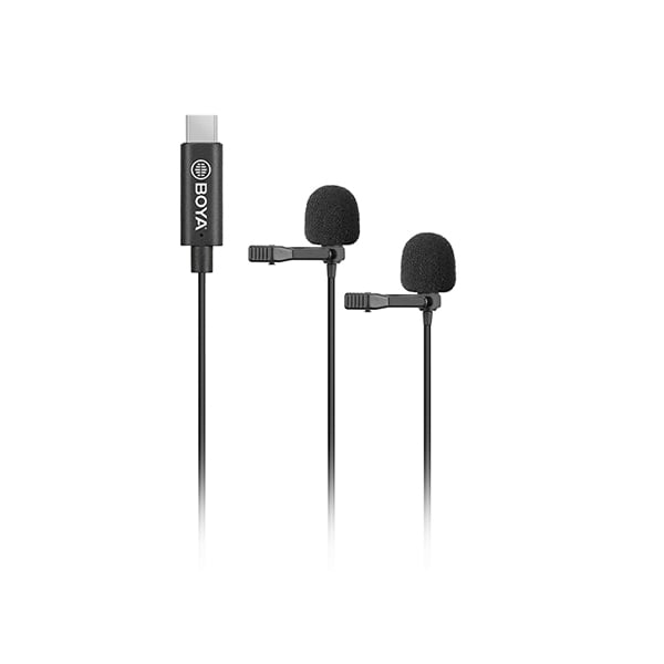 BOYA BY-M3D Type-C Digital Dual Lavalier Microphones