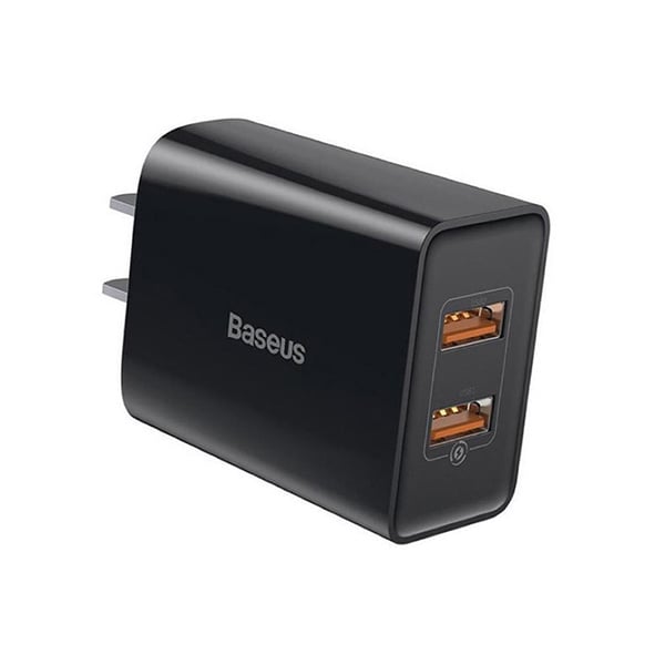 Baseus 18W Speed Mini QC Dual U Quick Charger