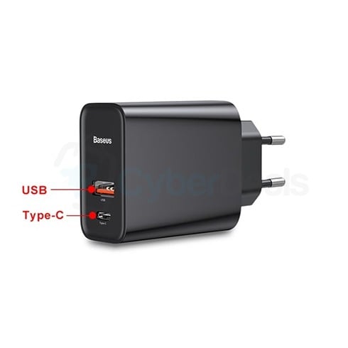 Baseus 30W Speed Quick Charge 2 Ports USB Charger