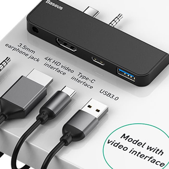 Baseus Hub for Surface Go