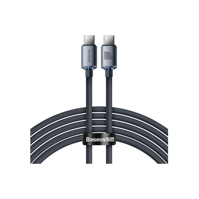 Baseus Crystal Shine Series 100W Fast Charging Type-C to Type-C Cable