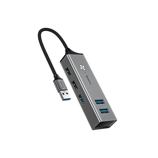 Baseus Cube USB3.0 to USB3.0*3+USB2.0 *2 Hub Adapter