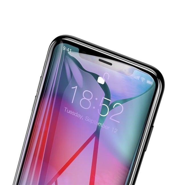 Baseus Full Coverage Curved Tempered Glass for iPhone XS Max