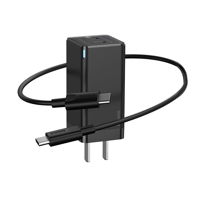 Baseus GaN 45W Dual Type-C Mini Quick Charger