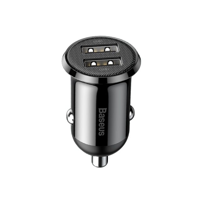 Baseus Grain Pro Dual USB Port 4.8A Car Charger