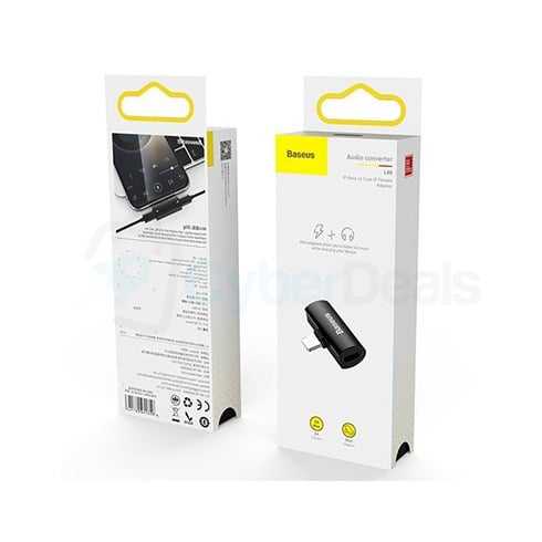 Baseus L46 Lightning to 2x Lightning Port Adapter