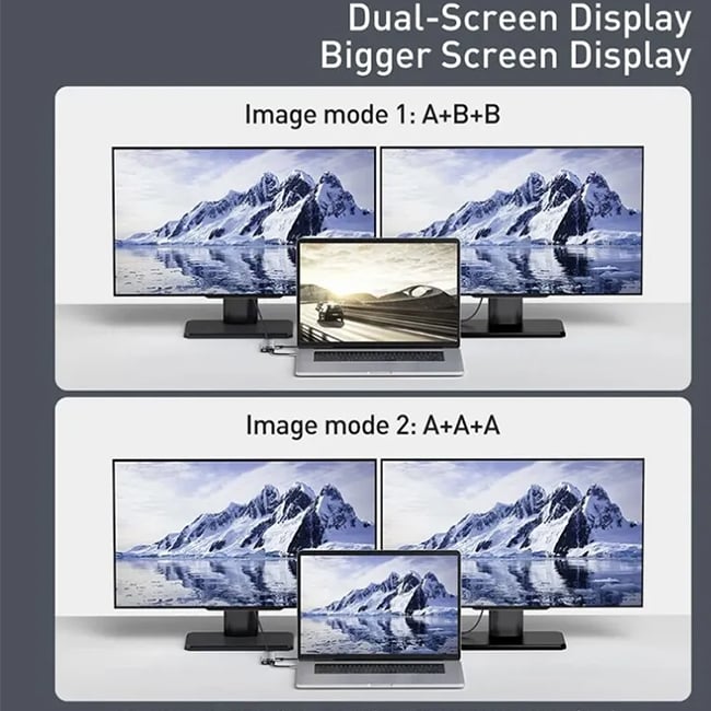 Baseus Metal Gleam Series 11-in-1 Multifunctional Type-C Hub Adapter