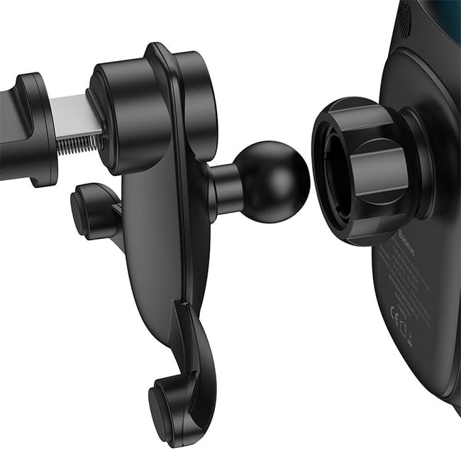 Baseus Milky Way 15W Electric Bracket Wireless Car Charger