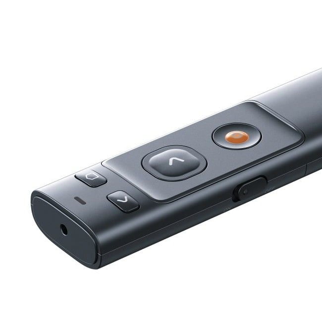 Baseus Orange Dot Bluetooth Wireless Presenter Laser Pointer (Rechargeable)