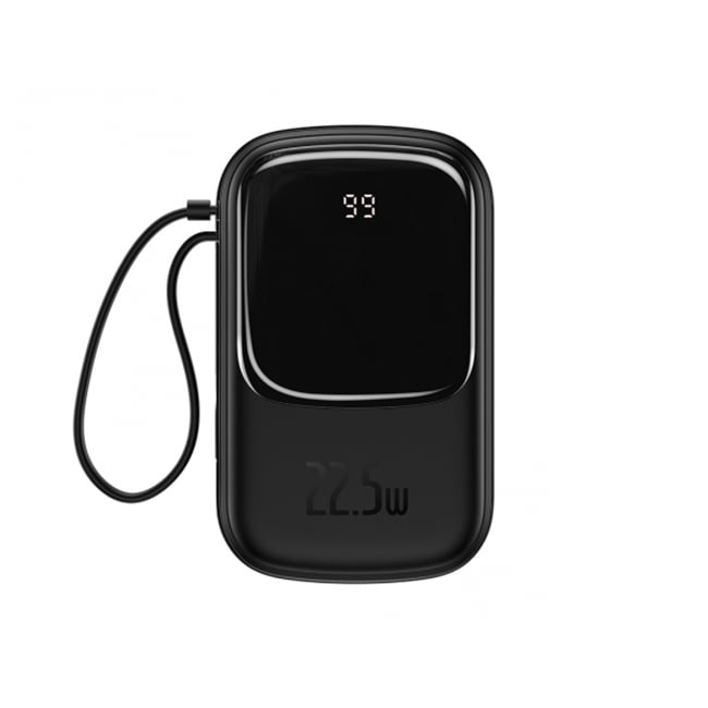 Baseus Qpow Digital Display 22.5W Quick Charge 20000mAh Power Bank with Type-C Cable