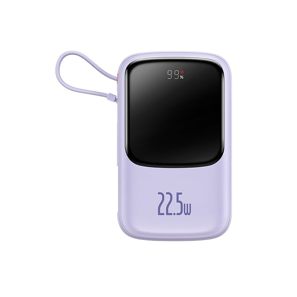 Baseus Qpow Pro Digital Display 22.5W Quick Charge 10000mAh Power Bank with Type-C Cable