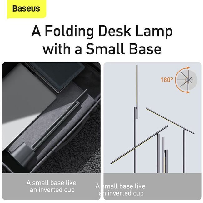 Baseus Rechargeable Folding Reading Desk Lamp