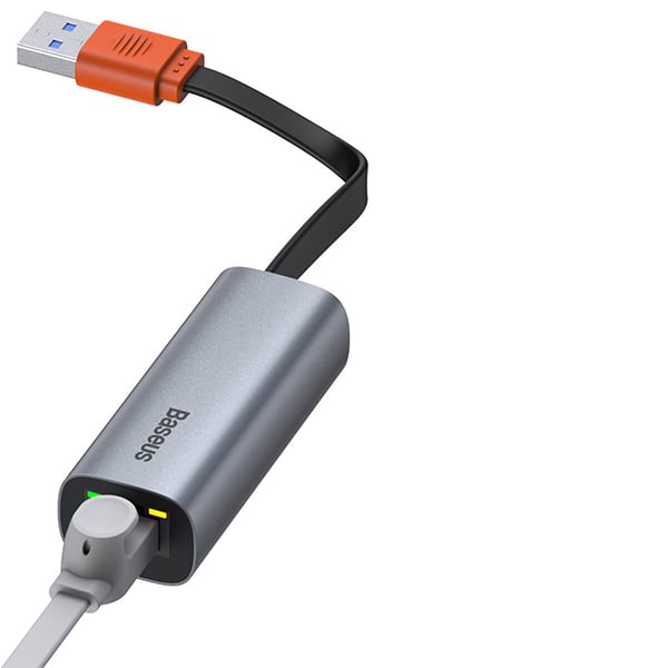 Baseus Steel Cannon Series USB-A Gigabit LAN Adapter