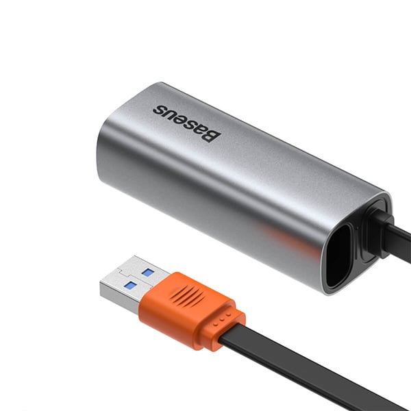 Baseus Steel Cannon Series USB-A Gigabit LAN Adapter