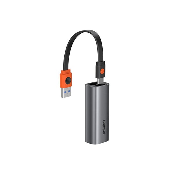 Baseus Steel Cannon Series USB-A & Type-C Bidirectional Gigabit LAN Adapter