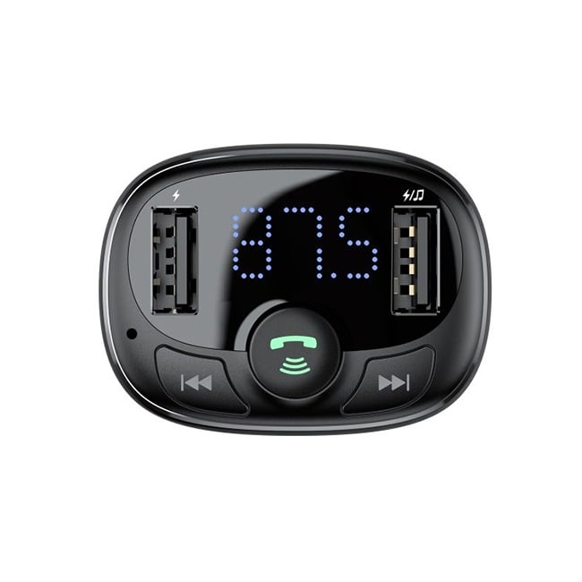 Baseus T Typed Bluetooth MP3 Car Charger (Standard Edition)