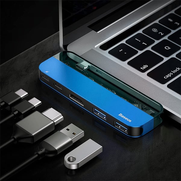 Baseus Transparent Series Type-C Multifunctional Hub Adapter