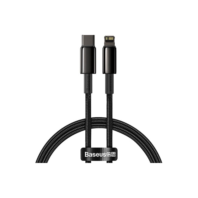 Baseus Tungsten Gold 20W Fast Charging Type-C PD to Lightning Cable