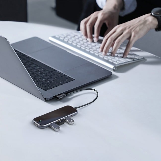 Baseus UCN3277 Superlative USB Type-C to 3*USB3.0 4K HDMI PD Multifunctional Hub Adapter