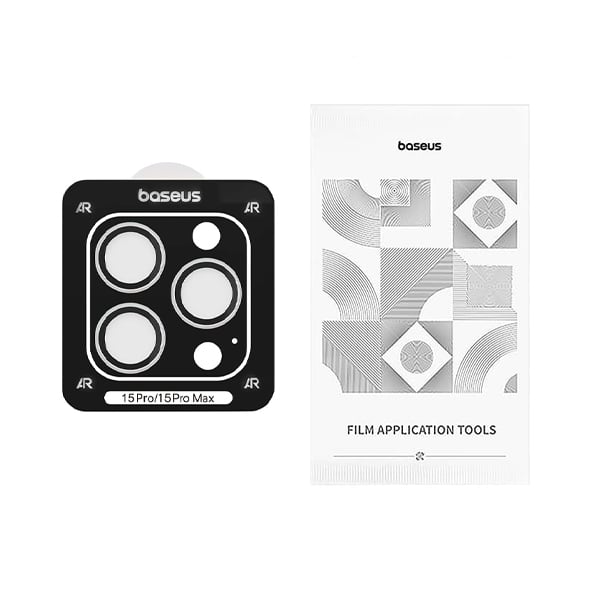 Baseus Sapphire Series Camera HD Lens Protector for iPhone 15 Pro