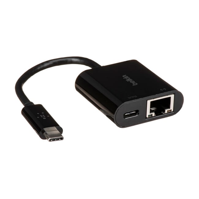 Belkin USB-C to Ethernet + Charge Adapter