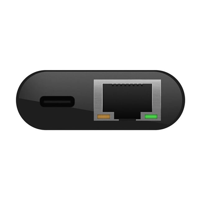 Belkin USB-C to Ethernet + Charge Adapter