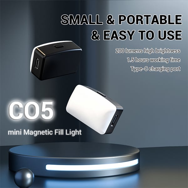 C05 Mini Magnetic Fill LED Light