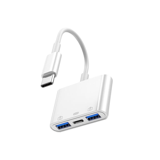 COTEetCI 33018 USB-C 3-in-1 OTG Adapter