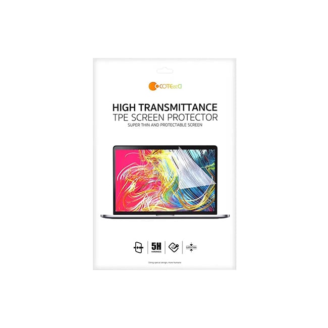 COTEetCI High Transmittance TPE Screen Protector for Macbook Pro 16-inch
