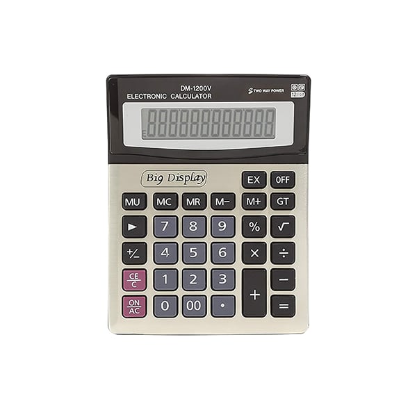 Casio DM-1200V Electronic Calculator
