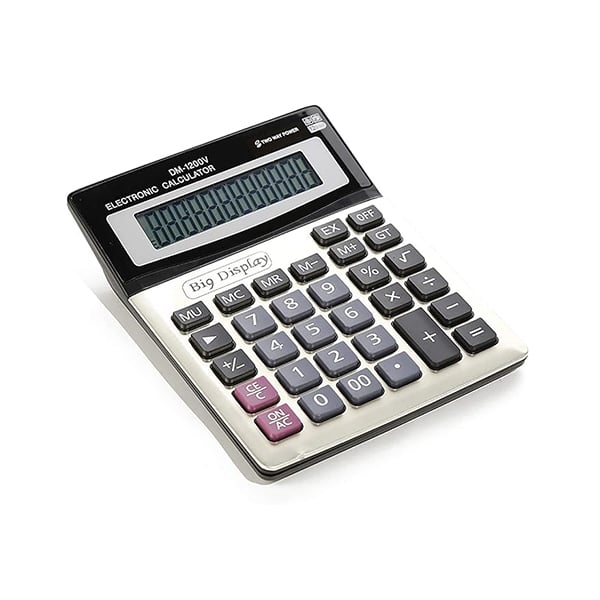 Casio DM-1200V Electronic Calculator