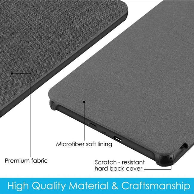 Cloth Texture Smart Case for Kindle Paperwhite