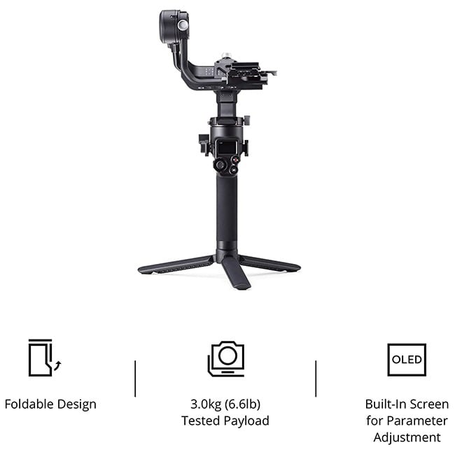 DJI RSC 2 Gimbal Stabilizer Pro Combo